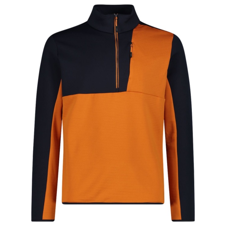 Jacheta fleece barbati CMP 34E4077 Bleumarin/Portocaliu, Bleumarin