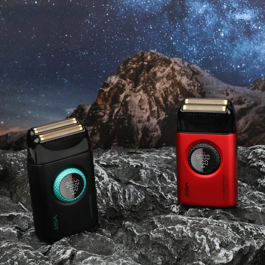 Aparat de ras electric, afisaj digital LED, 9000 RPM, 1400 mAh, durata ...