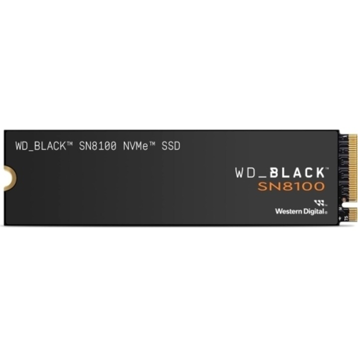 SSD Western Digital Black SN8100, 4 TB, PCI Express 5.0 x4, M.2 2280