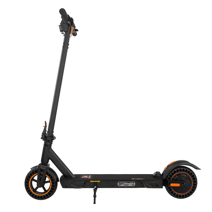 KuKirin S1 Max Elektromos roller felnőtteknek, 350 W-os motorral, összecsukható, városi használatra, 36 V-os 10,4 Ah-s Akkumulátorral, Maximális 25 km/h sebesség