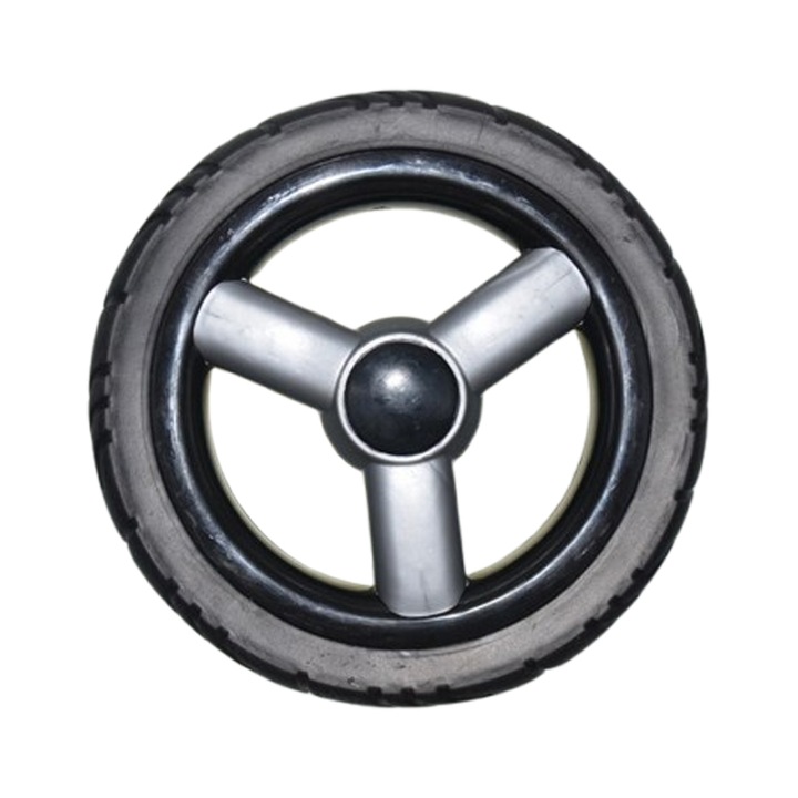 Roata spate pentru carucior, BabyActive RT1706-77, Negru