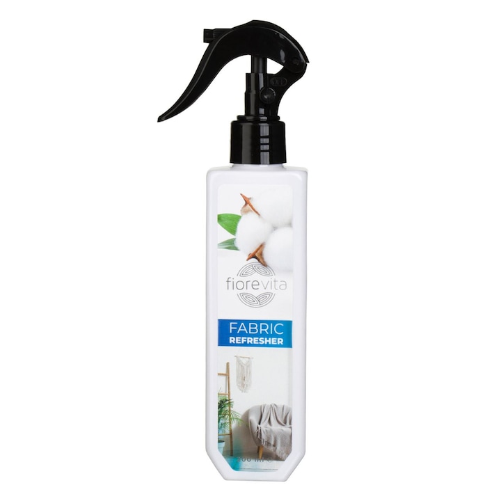 Spray odorizant tesaturi - haine cu aroma cotton 200ml - fiorevita