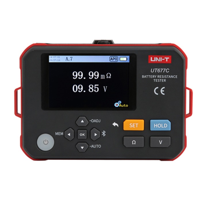 Uni-T UT677C Цифров мултицет, съпротивление на батерията