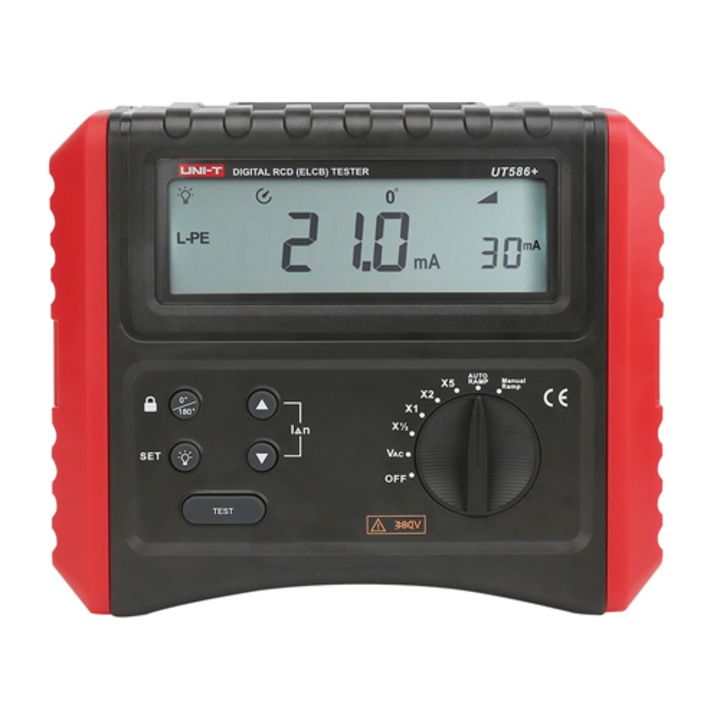 Uni-T UT586+ Цифров мултицет, тестер на дефектнотокови защити