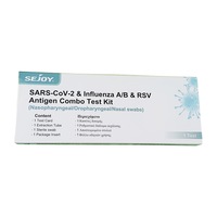 Test Rapid Antigen, Combinat, 4 in 1, Gripa A+B, Covid-19 si RSV, Sejoy, Exsudat Nazofaringian, pentru Uz Profesional