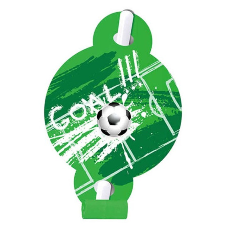 Set 8 suflatori colorate cu fotbal