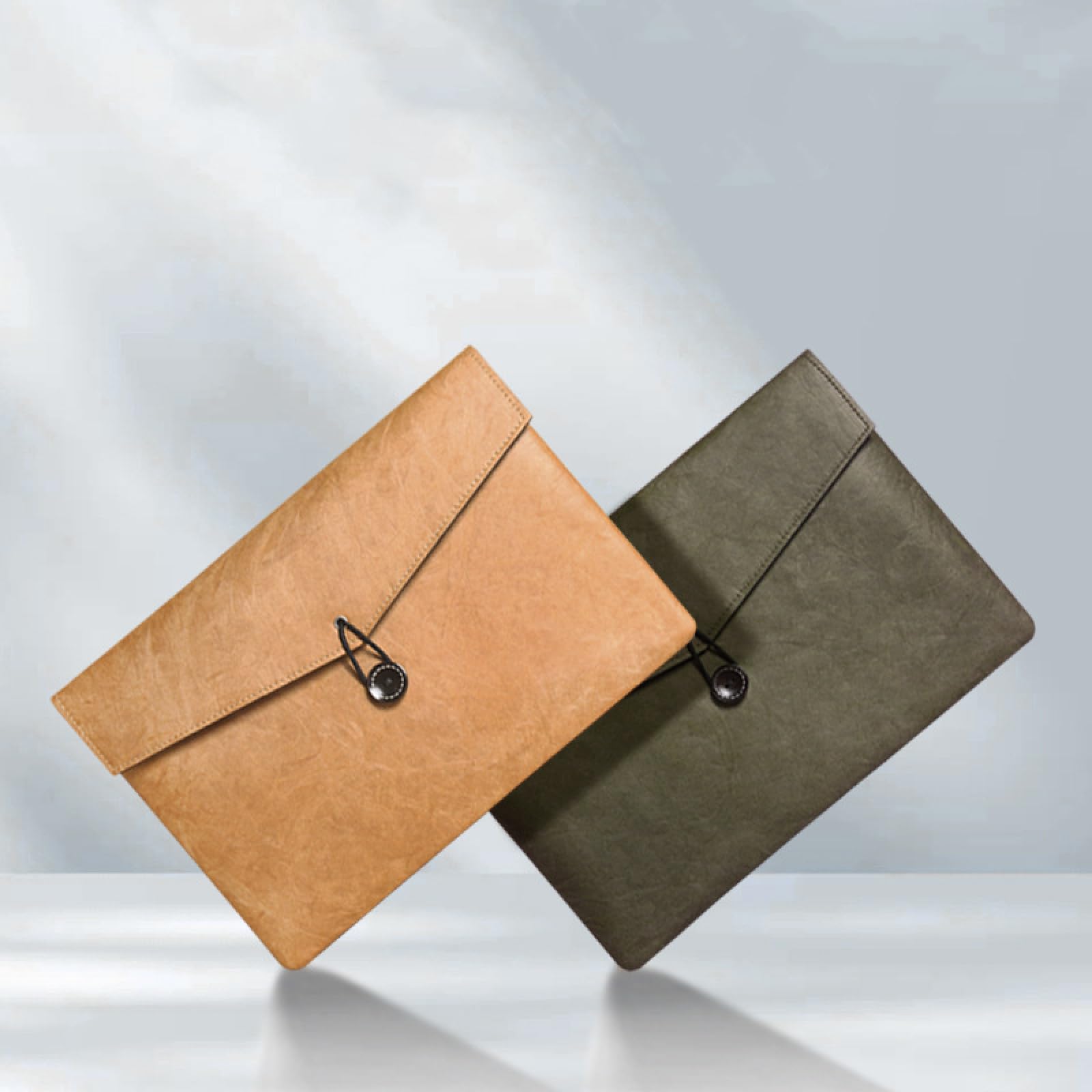 Geanta laptop 14 inch cu captuseala din hartie Dupont, husa ultra-usoara pentru tableta, culoare galben vintage, ideala pentru birou, scoala si calatorii, accesoriu durabil si practic pentru transportul dispozitivelor electronice