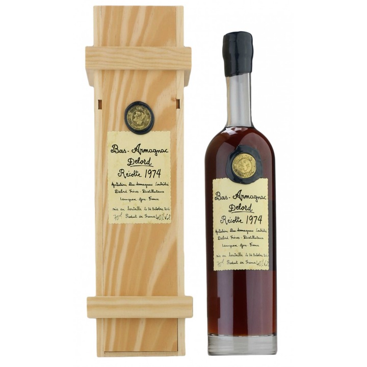 Armagnac Delord Recolte 1974, 0.7L