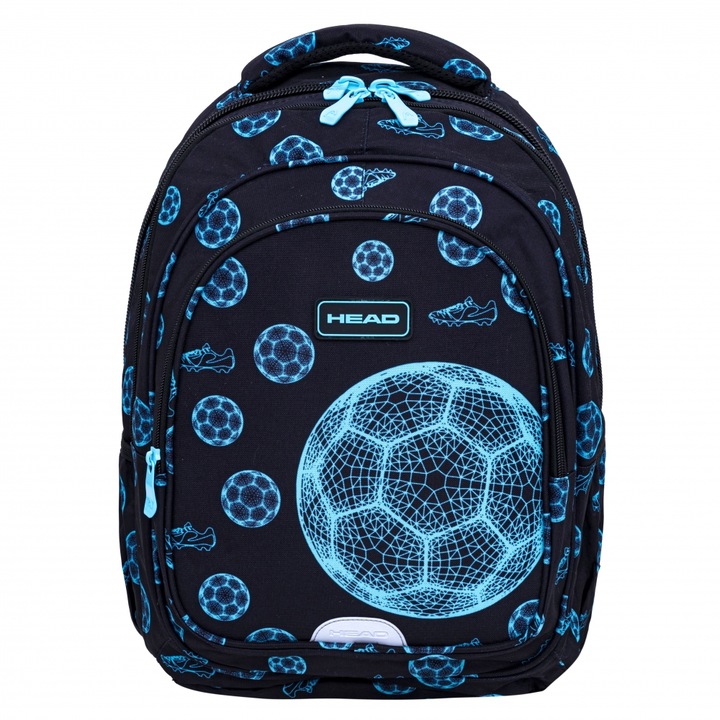 Ghiozdan scolar, Head, Fan fotbal, AB300, 42 х 30 х 19 cm