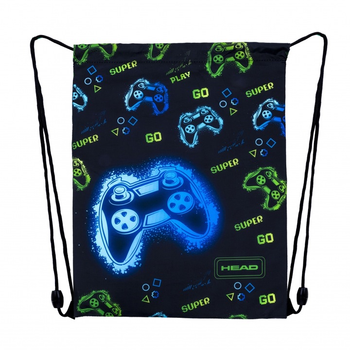 Geanta sport, Head, Neon Game, AD1, 44 × 33 cm