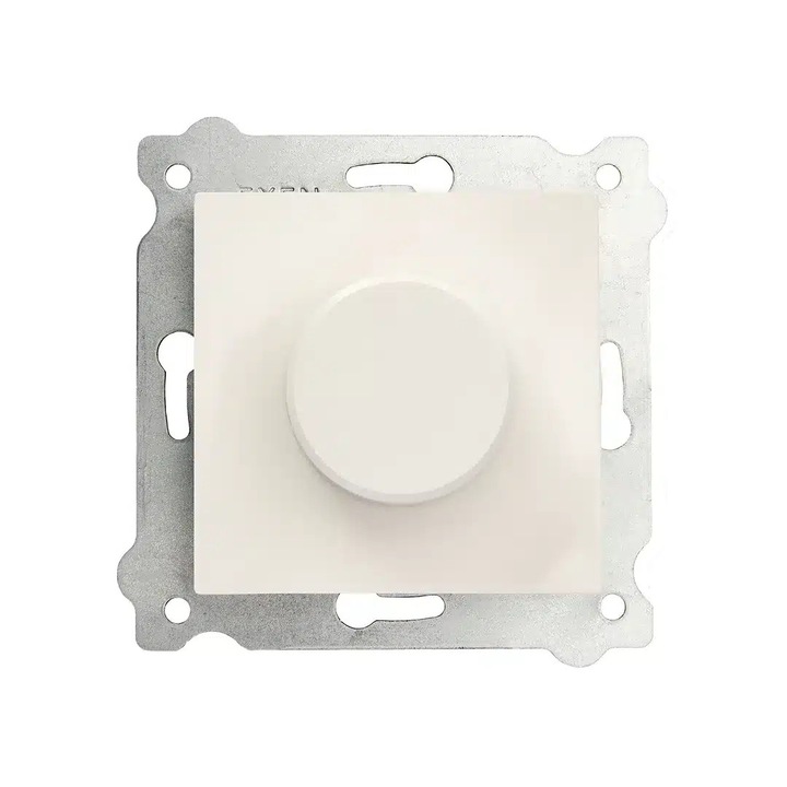 Intrerupator variator, practic, 800W, 10A, 250V, EXEN alb / 290-000102-225