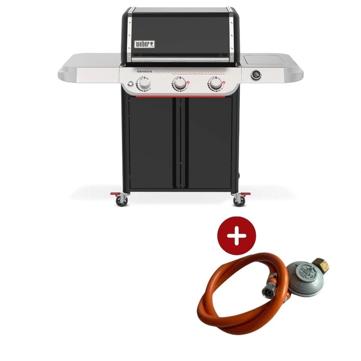 Gratar pe gaz Weber Genesis E-325, cu regulator de gaz
