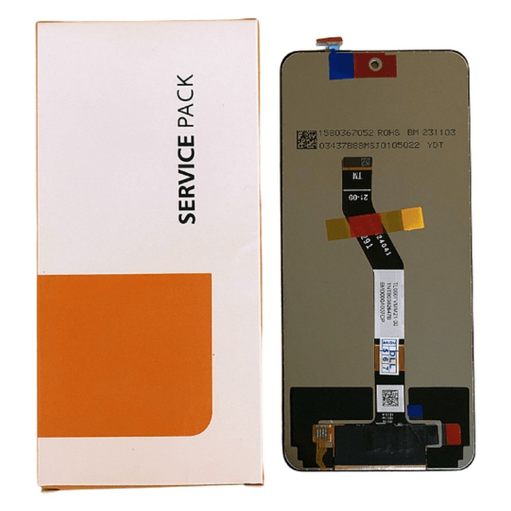 Дисплей за Xiaomi Redmi Note 10 4G, Note 10S 4G 2021, Service Pack, Без рамка