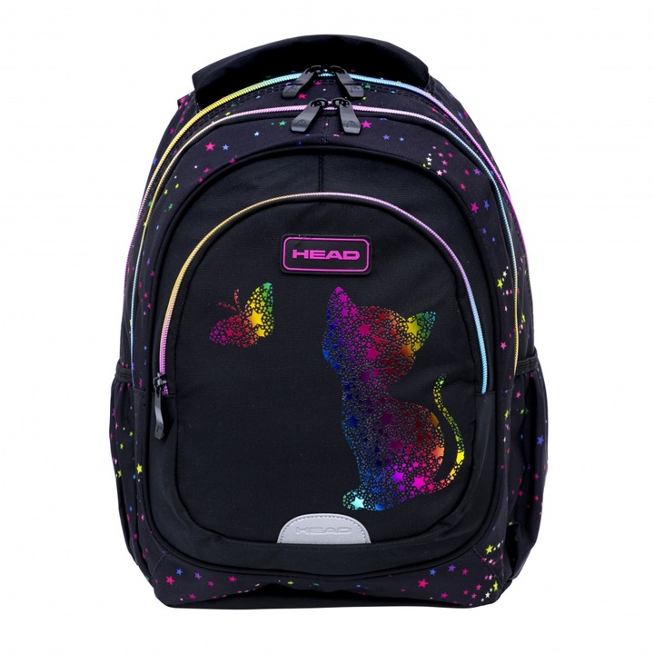 Ghiozdan scolar, Head, efect de pisicuta aurie, AB330, 39 x 28 x 15 cm