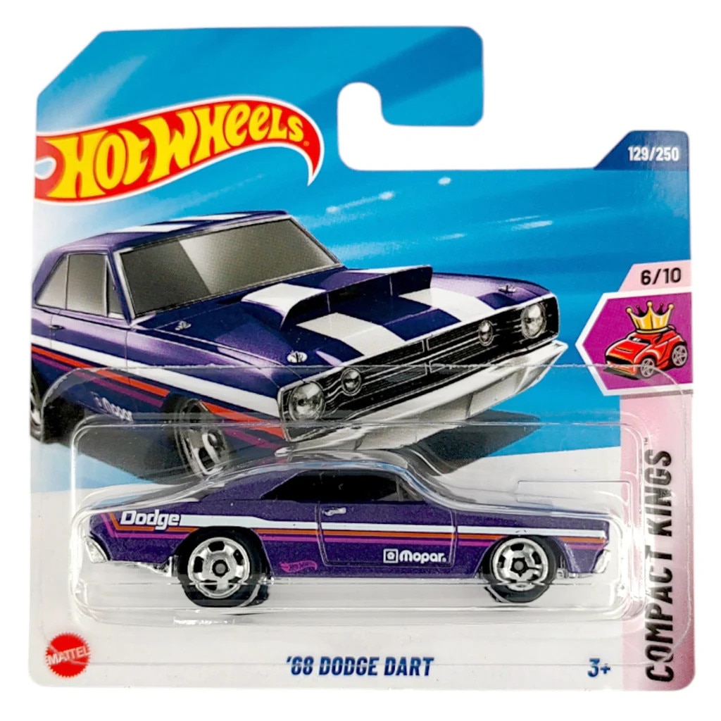 ミニカー Hot Wheels '68 Dodge Dart Masinuta metalica Hot Wheels 68' Dodge Dart mov 2025 1:64 - eMAG.ro
