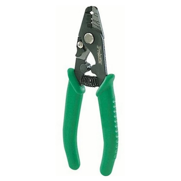 Клещи зачистващи за оптични кабели, 8PK-326, Pro'sKit, 148мм