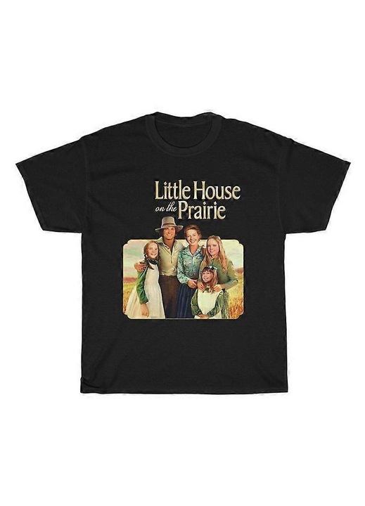 Férfi póló, teljesen mintás, fekete, puha anyag, sokoldalú