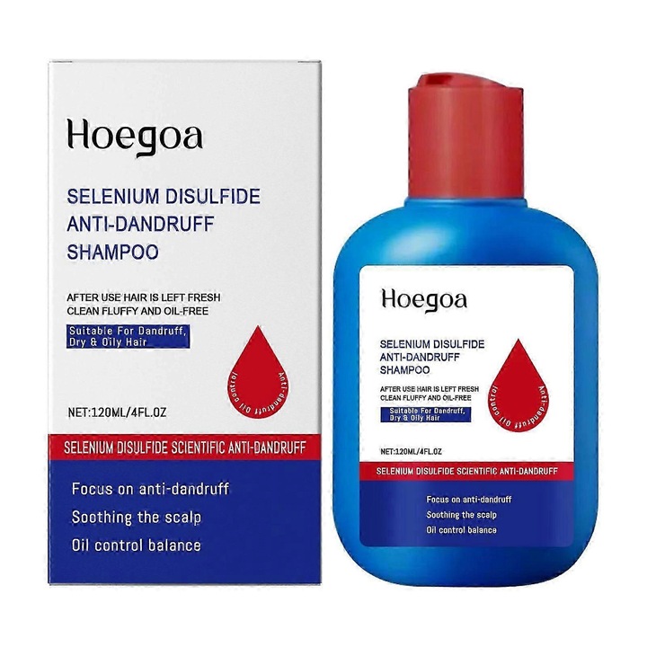 Sampon anti-matreata, 120ml, curatare profunda, control ulei, ingrijire scalp, pentru barbati si femei