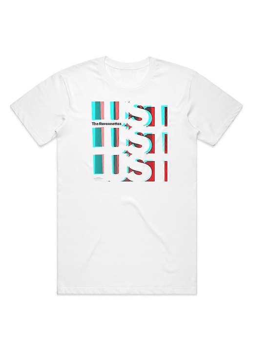 Férfi póló, fehér, pamut, digitális nyomat, kényelmes