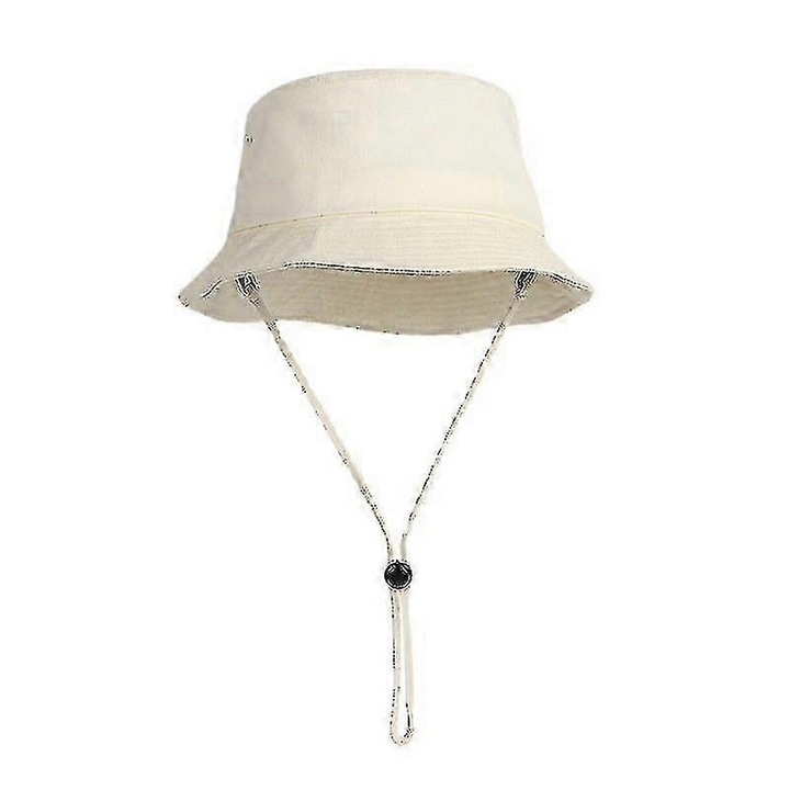 Palarie de soare unisex, model 20100, bej, dimensiuni 56x58x60x64cm, pentru primavara si vara