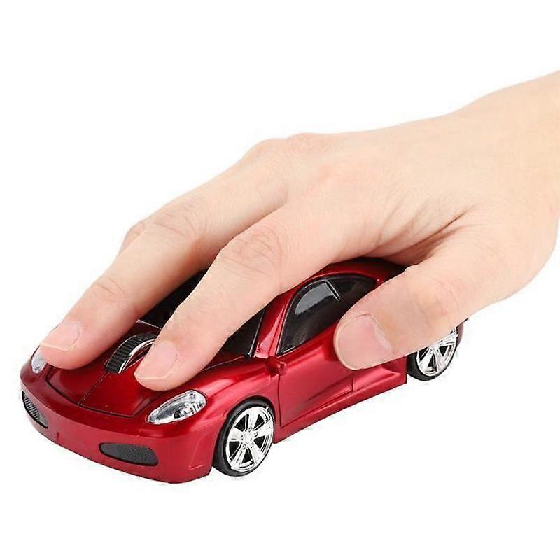 Mouse wireless Ferrari, 1200DPI, rosu, 112x55x36mm, set cu