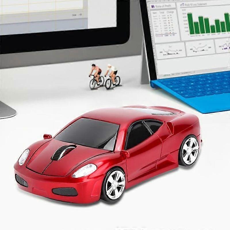 Mouse wireless Ferrari, 1200DPI, rosu, 112x55x36mm, set cu