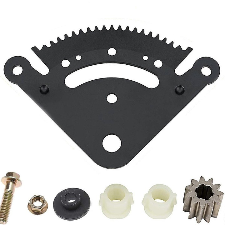 Sector de directie 19 dinti, pentru tractoare de gazon John Deere Multi-serie, set de piese de schimb, metal