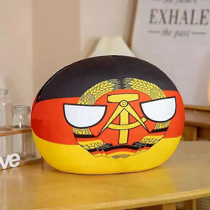 Papusa de plus Polandball, 10/30/40cm, jucarie de plus, set, multicolor