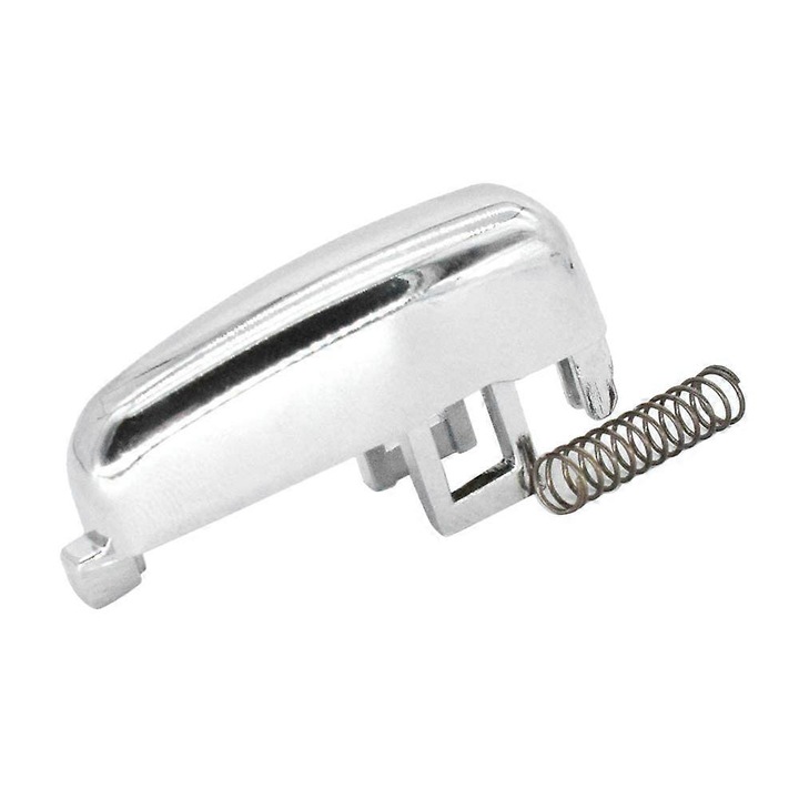 Kézifék gomb, műanyag, ezüst, 2012-2018, 42576667, Opel Mokka