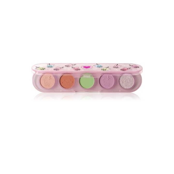 I Heart Revolution Bubble Tea Mini Matchi сенки за очи, течни, естествен вид, многоцветни, 4 г