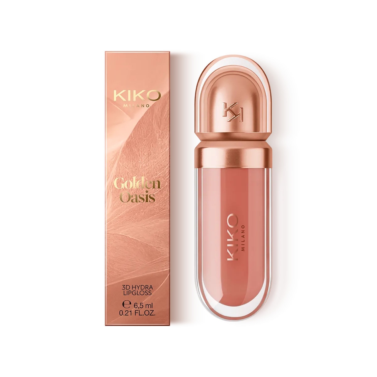 Luciu de buze, Kiko Milano, 3d Hydra Golden Oasis - Pearly Warm