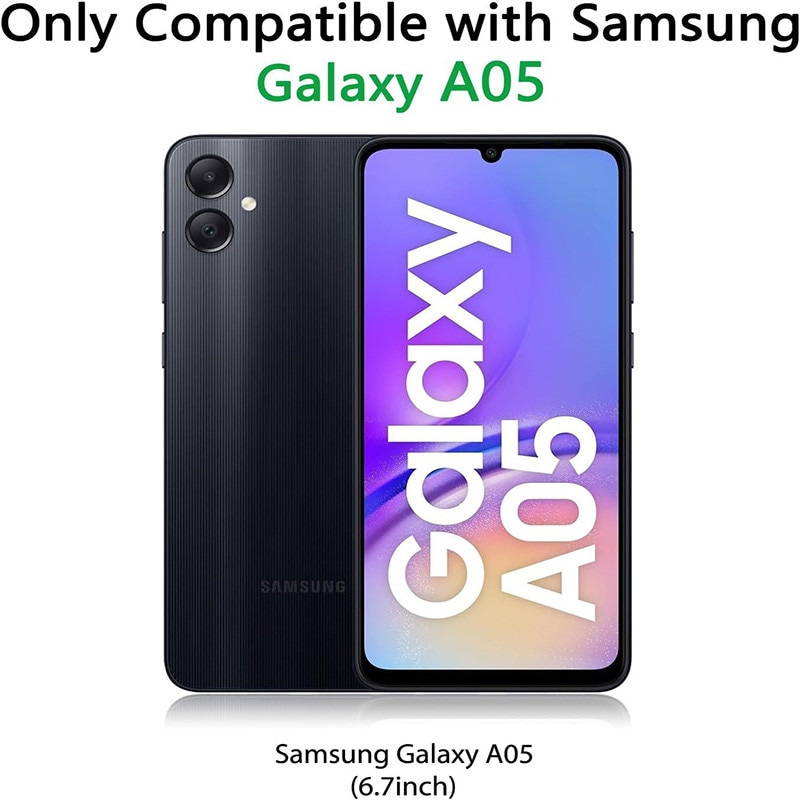 Husa telefon, Pentru Samsung Galaxy A05, silicon lichid, protectie militara, neagra