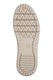 Tamaris Comfort, Ghete de piele cu garnituri din material textil, Maro taupe deschis/Grej