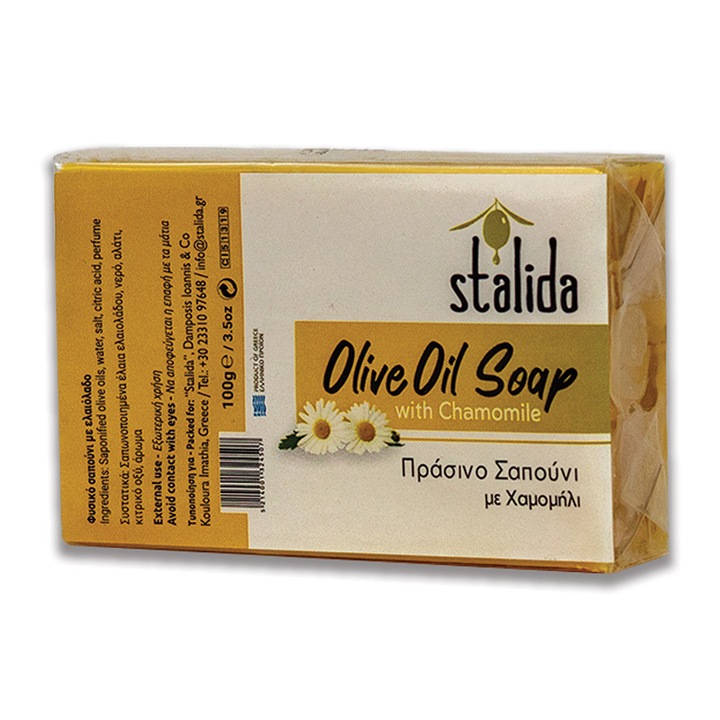 Натурален сапун STALIDA със зехтин и лайка 100 г