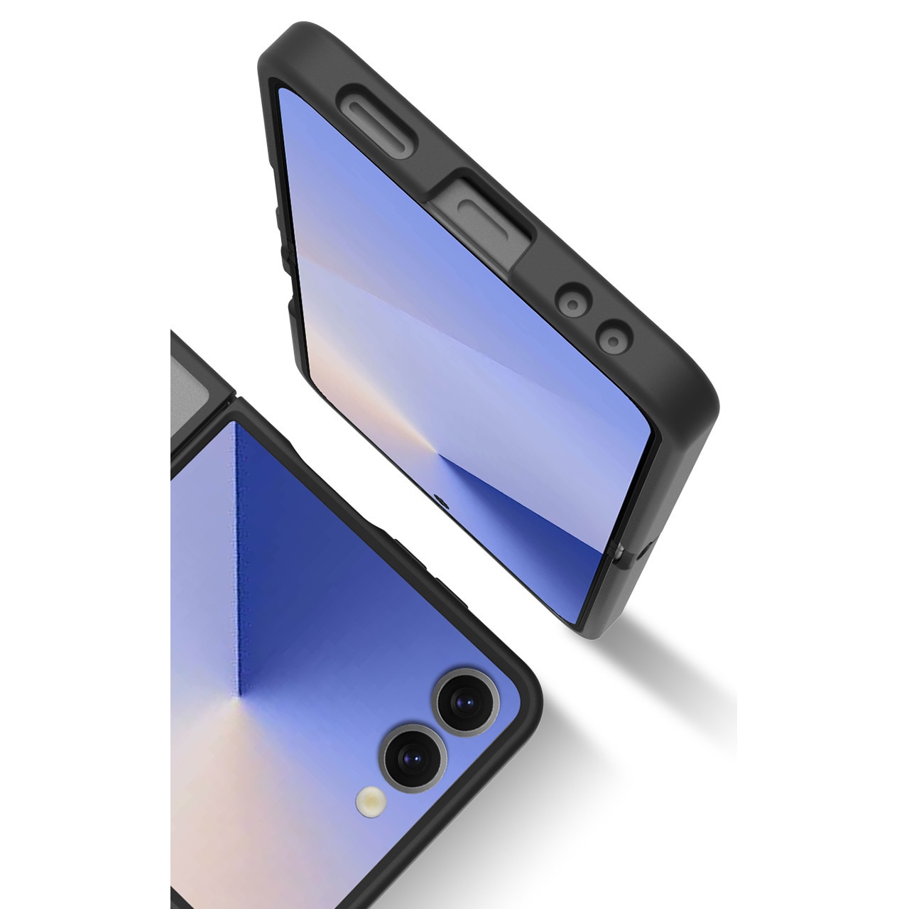 Husa de Protectie, Compatibila Samsung Galaxy Z Flip7, Doctor Shield Fantom, MagSafe - Negru