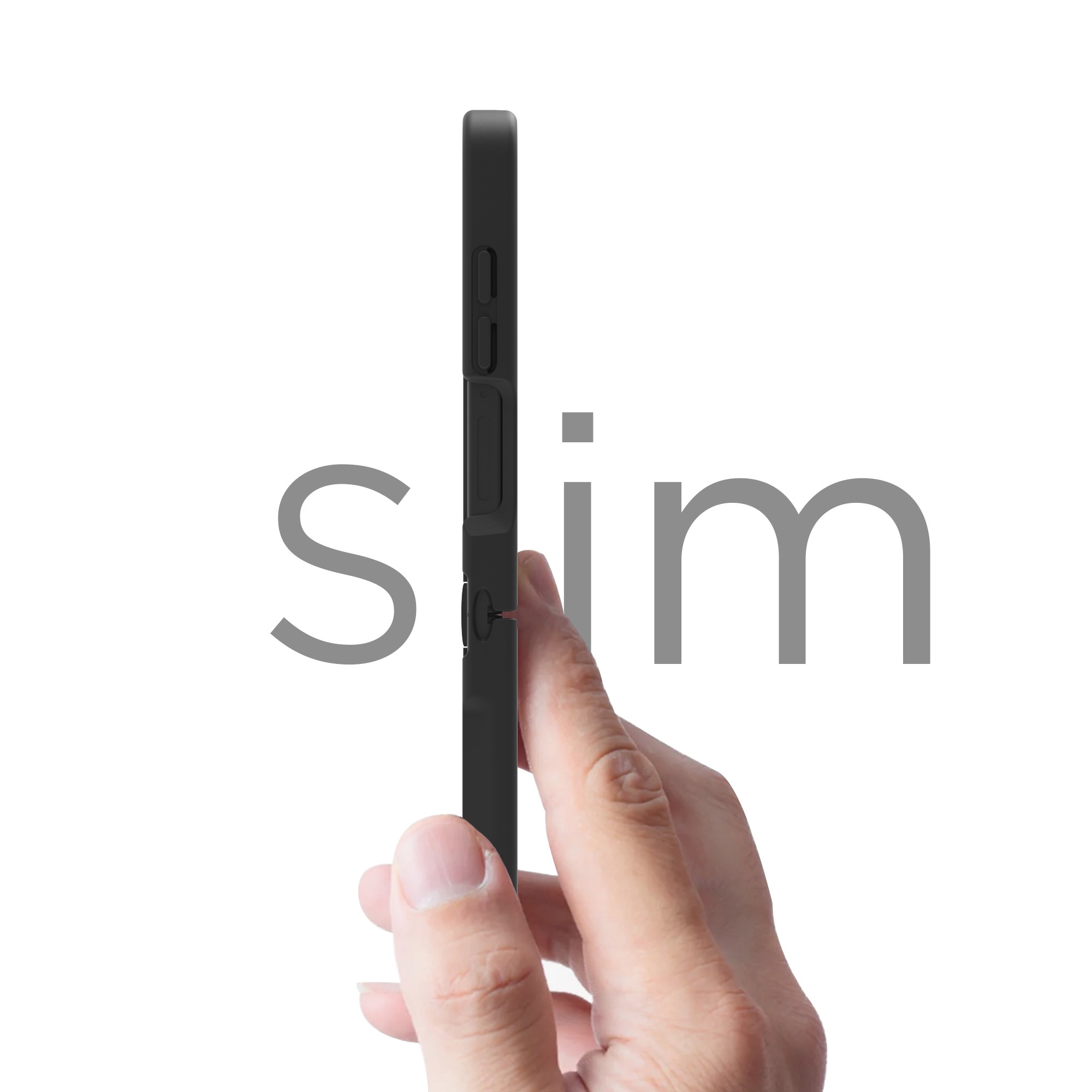 Husa de Protectie, Compatibila Samsung Galaxy Z Flip7, Doctor Shield Fantom, MagSafe - Negru