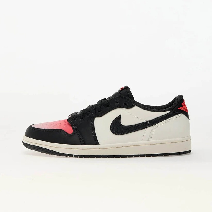 Pantofi sport barbati Air Jordan 1 Low x PSG, HF8828-100fwqf, Rosu/Alb/Negru, 45.5