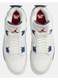 Pantofi sport barbati Nike SB x Air Jordan 4 Retro “White / Navy”, 45EU, DR5415-100