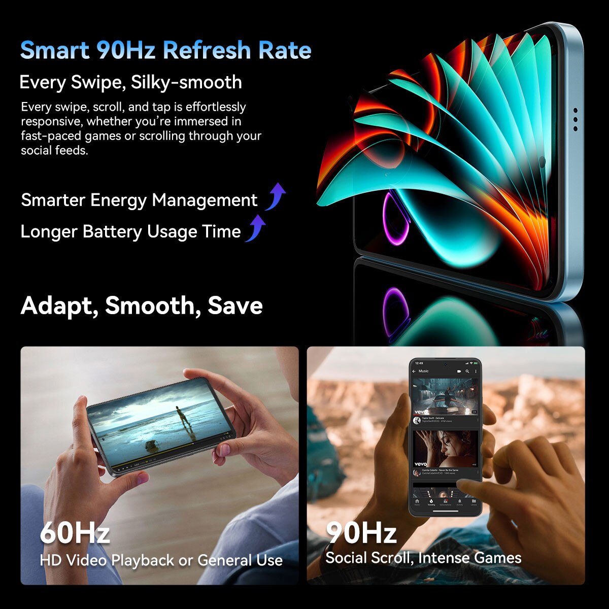 Telefon mobil Blackview COLOR 6, Smartphone, 4G, 24GB Ram(8GB +