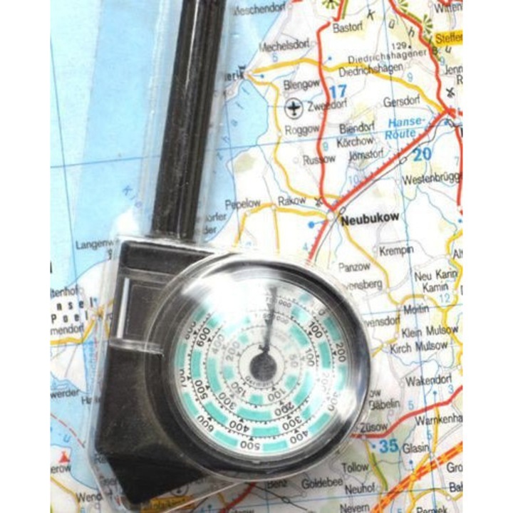 Четец на карти, Herbertz Gmbh, 707700, Материал: Полимер, Цвят: Черен, Ъгъл на въртене: 360°, Предназначение: За употреба с карта, 40 мм, Черен