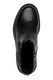 Tamaris, Ghete Chelsea de piele, Negru