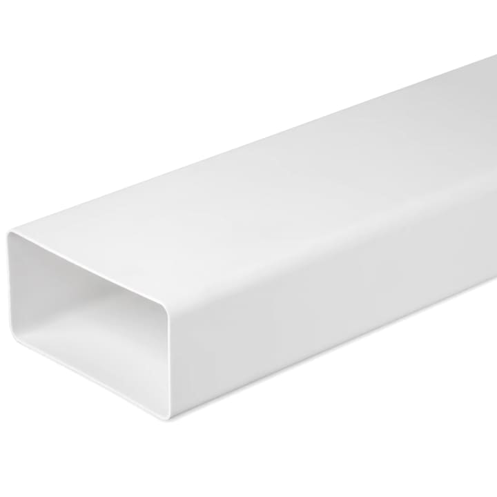 Conducta de aer dreptunghiulara airRoxy, 110/55mm, 1.5m, Alba