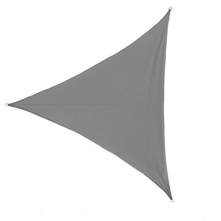 Copertina triunghiulara, 3x3x3m, gri