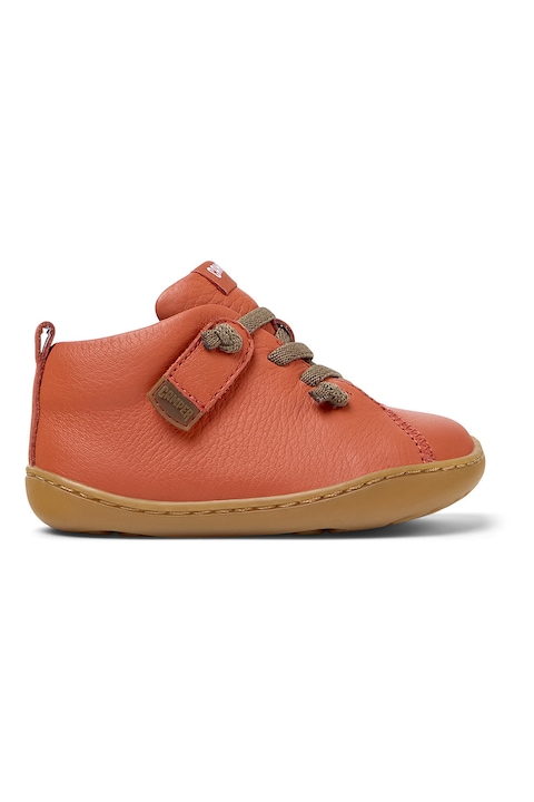 Camper, Pantofi casual de piele 8489 Peu Cami, Portocaliu mandarina