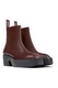 Camper, Ghete de piele cu toc masiv Billie, Maro cognac