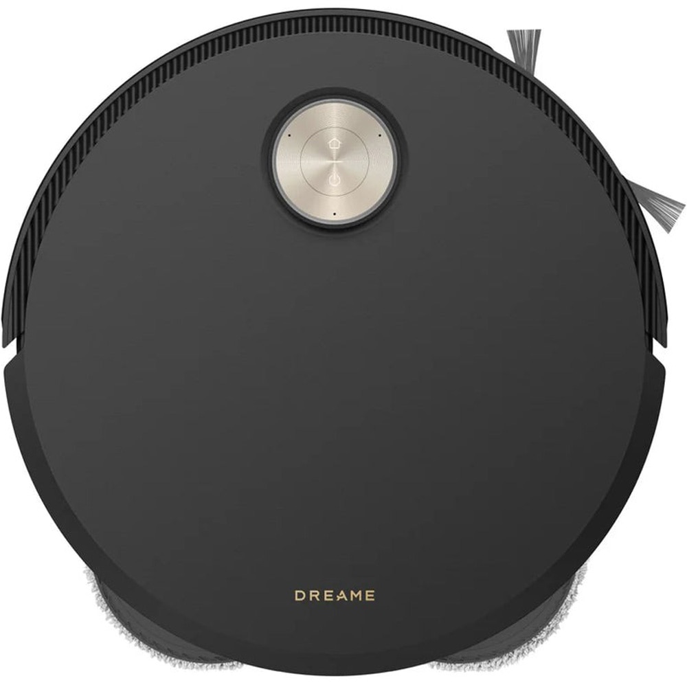 Robot de aspirare cu spalare Dreame X50 Master, navigare Pathfinder, 20000Pa, aspirator&mop, Ultra-Slim 8.8 cm, autonomie pana la 3.5 ore, 6400 mAh, control vocal, recipient apa 80 ml, golire automata - capacitate 3L, curatare/uscare automata mop, Negru