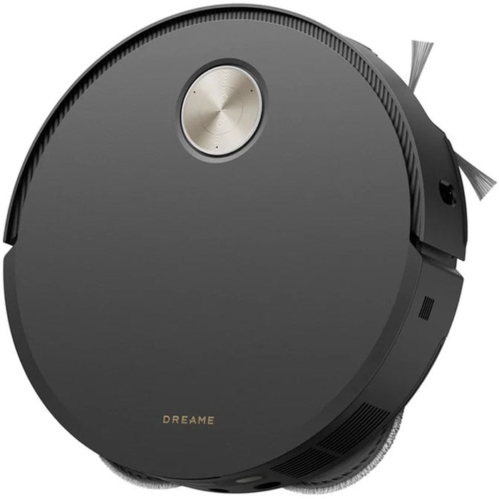 Robot de aspirare cu spalare Dreame X50 Master, navigare Pathfinder, 20000Pa, aspirator&mop, Ultra-Slim 8.8 cm, autonomie pana la 3.5 ore, 6400 mAh, control vocal, recipient apa 80 ml, golire automata - capacitate 3L, curatare/uscare automata mop, Negru