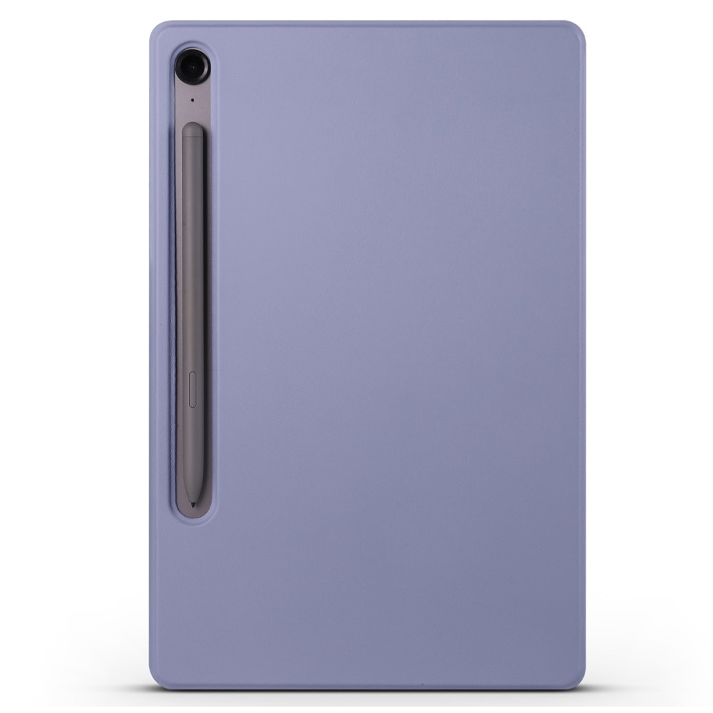 Husa tableta XGSM origami pentru Samsung Galaxy Tab S10 FE / S9 FE / S9, ciemnofioleta, functie suport, auto wake/sleep