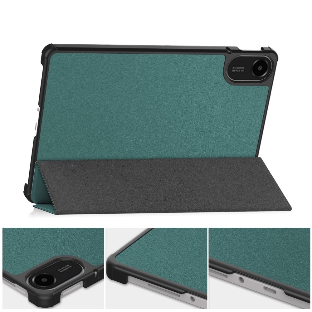 Etui pentru tableta, XGSM, Xiaomi Redmi Pad 2, verde, functie suport, auto wake/sleep