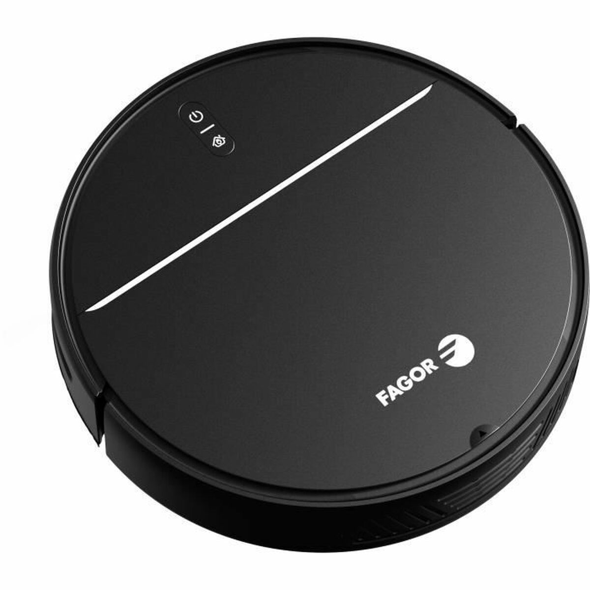 Aspirator robot Fagor FGR200, negru, capacitate 600 ml, conectivitate Wi-Fi